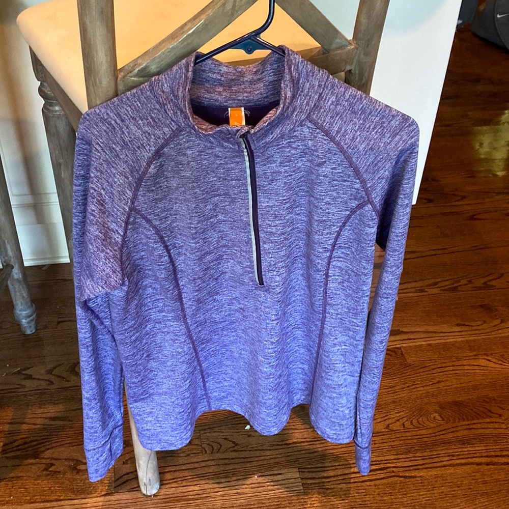 Purple sweatshirt from Lucy